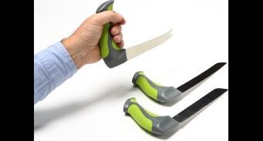 Ergonomisch keukenmes : Gevorkt mes - 15 cm