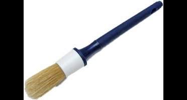 Benson Ronde wegwerpkwast - 22 mm - kunststof steel - met ophangoog - maat 12