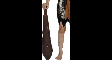 Oerman knots bruin - +/- 50cm