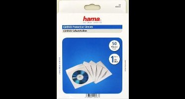 Hama CD/DVD sleeves papier wit 50 stuks