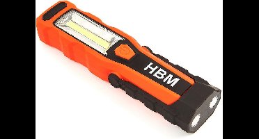 HBM Professionele Oplaadbare LED Zaklamp 280 Lumen - 3 watt - Model 1