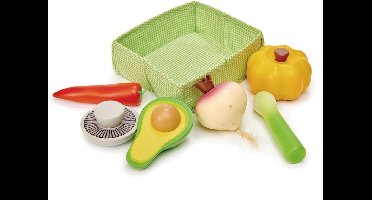 Mandje met groenten | Tender Leaf Toys