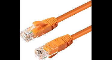 Microconnect UTP-kabels UTP CAT6 0.2M ORANGE LSZH