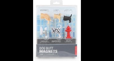 Honden Derrières magneten - Koelkastmagneten - Set van 6 stuks