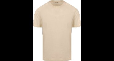 King Essentials The Steve T-Shirt Beige - Maat XL - Heren - Casual T-shirts
