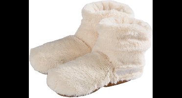 Warmies Warmtepantoffels Dames - Beige - Maat 37-41