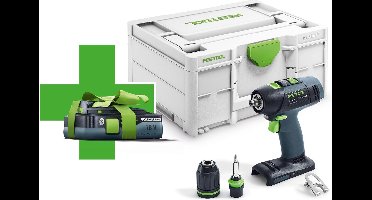 Festool T 18+3-Basic-4,0 Accu Schroefboormachine 18V 4.0Ah in Systainer - 577051