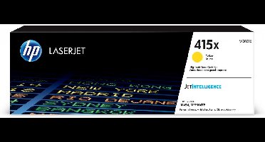 HP 415X - Originele Tonercartridge - Geel - Hoge Capaciteit