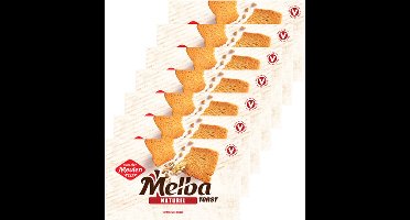 Van der Meulen - Melba toast naturel - 7x 120g