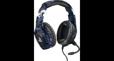 Trust GXT 488B Forze - Gaming headset voor PS4 Official licenced - 3.5mm aansluiting - Blauw