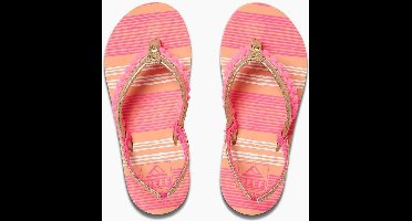 Reef Kids Little Pom Pom Roze Slippers Maat US3/4 EU19/20