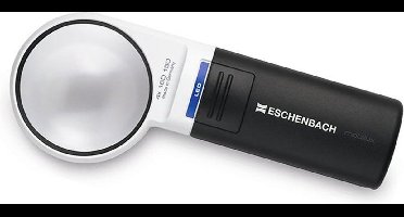 Eschenbach Mobilux 151141 4x Vergrootglas Met Led-Verlichting Lensgrootte: (Diameter ) 60 Mm