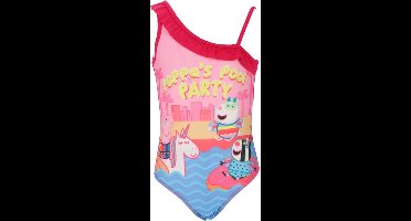 Meisjes Badpak - Peppa Pig - Donker roze - Maat 98/104