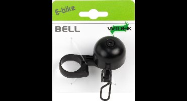 Widek E-bike bel all-black messing op kaart