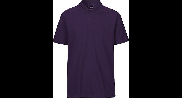 Neutral - Classic Polo - Purple - 100% Biologisch Katoen maat XS