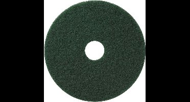 vloerpad groen 17 inch 43cm. - profi pad - per stuk