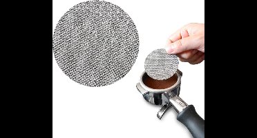 Puck Screen - Espresso distributie filter - 51mm - barista - barista tools - RVS -