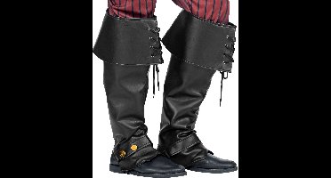 Zwarte laarskappen middeleeuwen