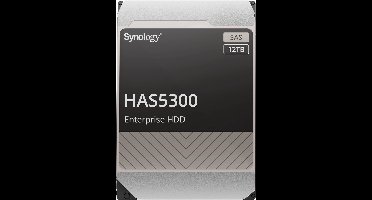 Synology HAS5300-12T interne harde schijf 12 TB 7200 RPM 256 MB 3.5" SAS