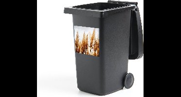 Container sticker Pampasgras - Zon - Gras - 40x40 cm - Kliko sticker