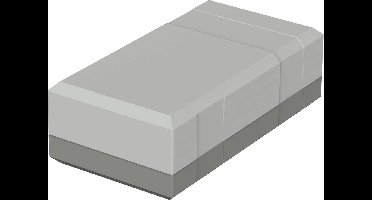 Bopla ELEGANT EG 1240 32124002 Elektronicabehuizing 125 x 67 x 40 Polystereen (EPS) Grijs-wit (RAL 7035) 1 stuk(s)