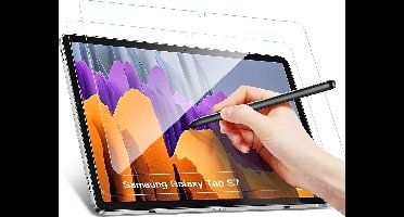 Set van 2 Tempered Screenprotector | Glas | Beschermglas geschikt voor Samsung Galaxy Tab S7 [2-Pack]