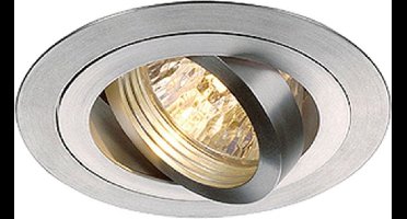 NEW TRIA GU10 rond, inbouwspot , alu-geborsteld, max. 50W, incl. bladveren