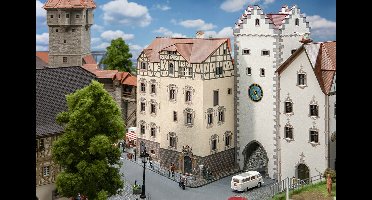 Faller - 1/87 GROOT STADSHUIS (4/23) * - modelbouwsets, hobbybouwspeelgoed voor kinderen, modelverf en accessoires