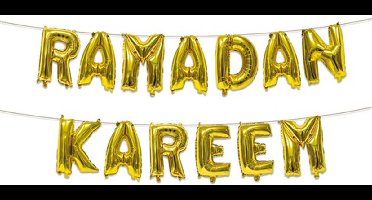 Folieballon letterslinger Ramadan Kareem