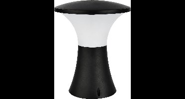 Staande Buitenlamp - Sokkellamp - Papatyana 1 - E27 Fitting - Rond - Zwart