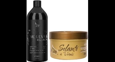 Zap Mask Me Leva Braziliaans Keratine behandeling 1L + Zap Botox Máscara Selante Banho de Verniz 250g