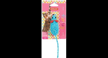 Zolux Elastic Mouse Blauw - 16 x 3,5 x 3,5 cm
