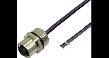 BKL Electronic 2703009 Sensor/actuator inbouwbus M12 Aantal polen (sensoren): 3 0.5 m 1 stuk(s)