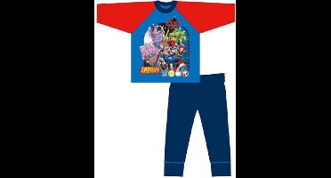 Marvel Avengers - Pyjama - 100% katoen - Kinderpyjama - Thanos - Maat 104/110