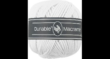 Durable Macramé - 310 white - Katoen Garen