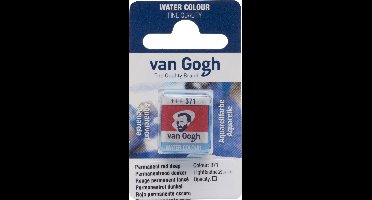Aquarelverf - 371 Permanentrood Donker- van Gogh - Napje
