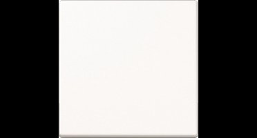 Wisselschakelaar, Uitschakelaar, Kruisschakelaar Jung A590WW Afdekking A 500, A creation, A plus Alpine-wit