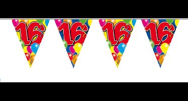 Folat - Vlaggenlijn 16 jaar Ballonnen (10 meter)