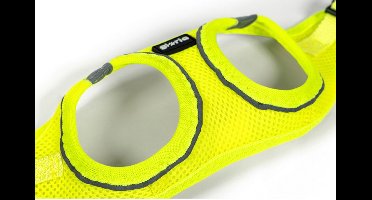 Hondentuigje Gloria Air Mesh Star Geel Maat XXS (24-26 cm)