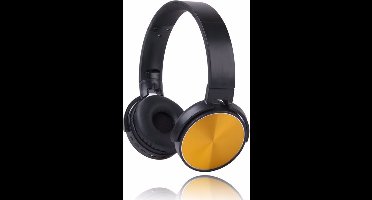 Wireless Stereo super bass Headphones FM Radio MP3 N95BT kleur Goud