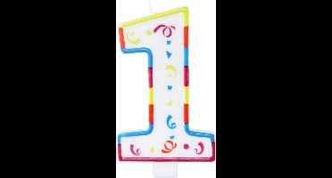 Folat - Kaarsjes Groot 1 met houder/stk