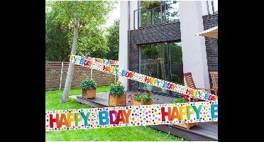 Folat - Markeerlint Rainbow Dots 15 meter