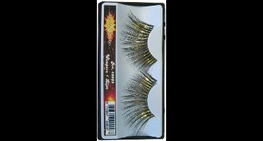 Valse Wimpers zwart met goud