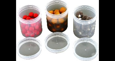 Fox Bait Tubs Full Size Clear 6st.