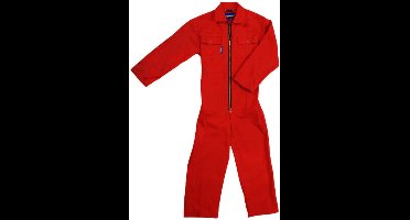 MM Eurotool Kinderoverall - Katoen - Rood - Maat 152 - Comfort & Duurzaamheid