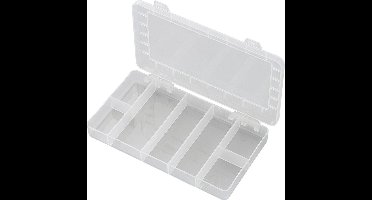 TRU COMPONENTS PP07-01 Assortimentsdoos (l x b x h) 192 x 110 x 24 mm Aantal vakken: 7 Vaste onderverdeling 1 stuk(s)
