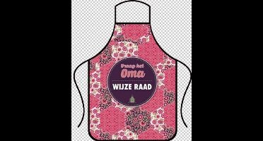 Barbecue schort - oma - grappig – keukenschort – wijze raad - vintage - one size