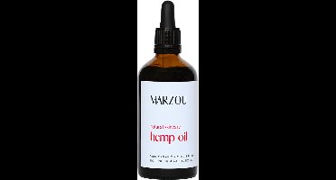 Marzou® Hennepzaadolie | Biologisch & koudgeperst | hennep olie 100 ml