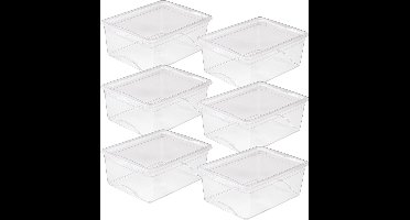Sunware - Sunware Omega box 11L set van 6 - transparant