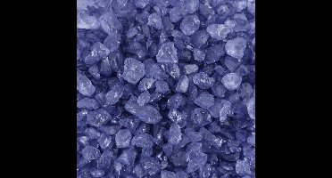 Decoratieve Gekleurde Glassteentjes / Gekleurd Glas - Violet - 4-10mm - 1kg